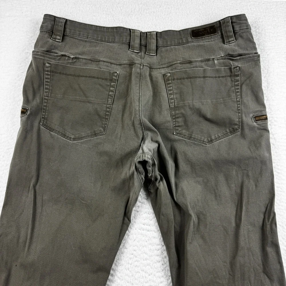 Vertx Delta Chino Pants Mens 42x32 Gray Slash Pockets Comfort‎ Classic Outdoor